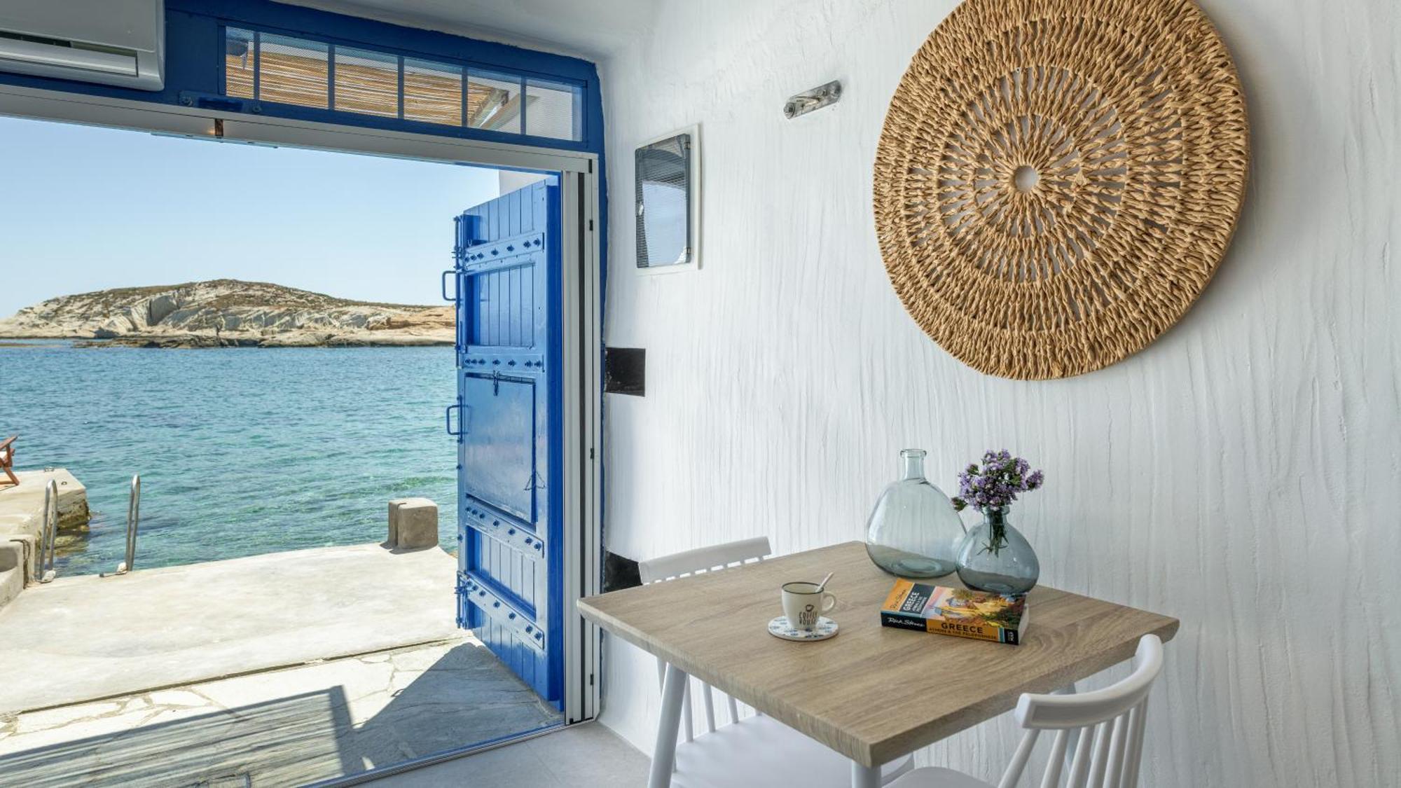 Esperanza Boathouses Mandrakia Exteriér fotografie
